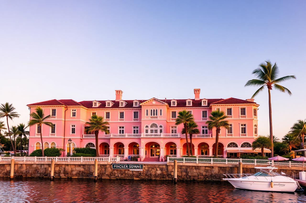 The Vinoy Resort waterfront exterior in St. Petersburg, Florida
